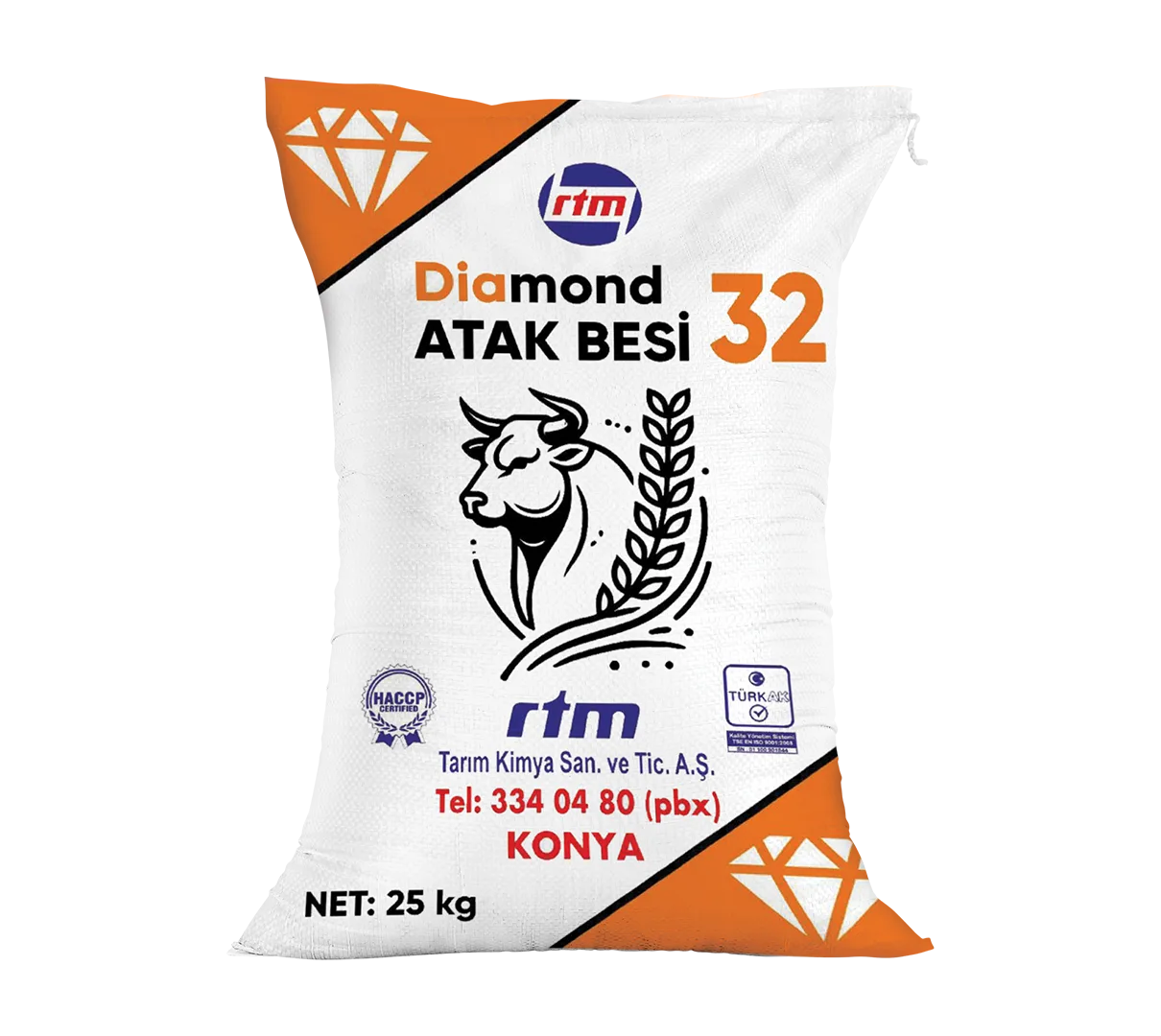 Atak Diamond Besi 32 (25 Kg)